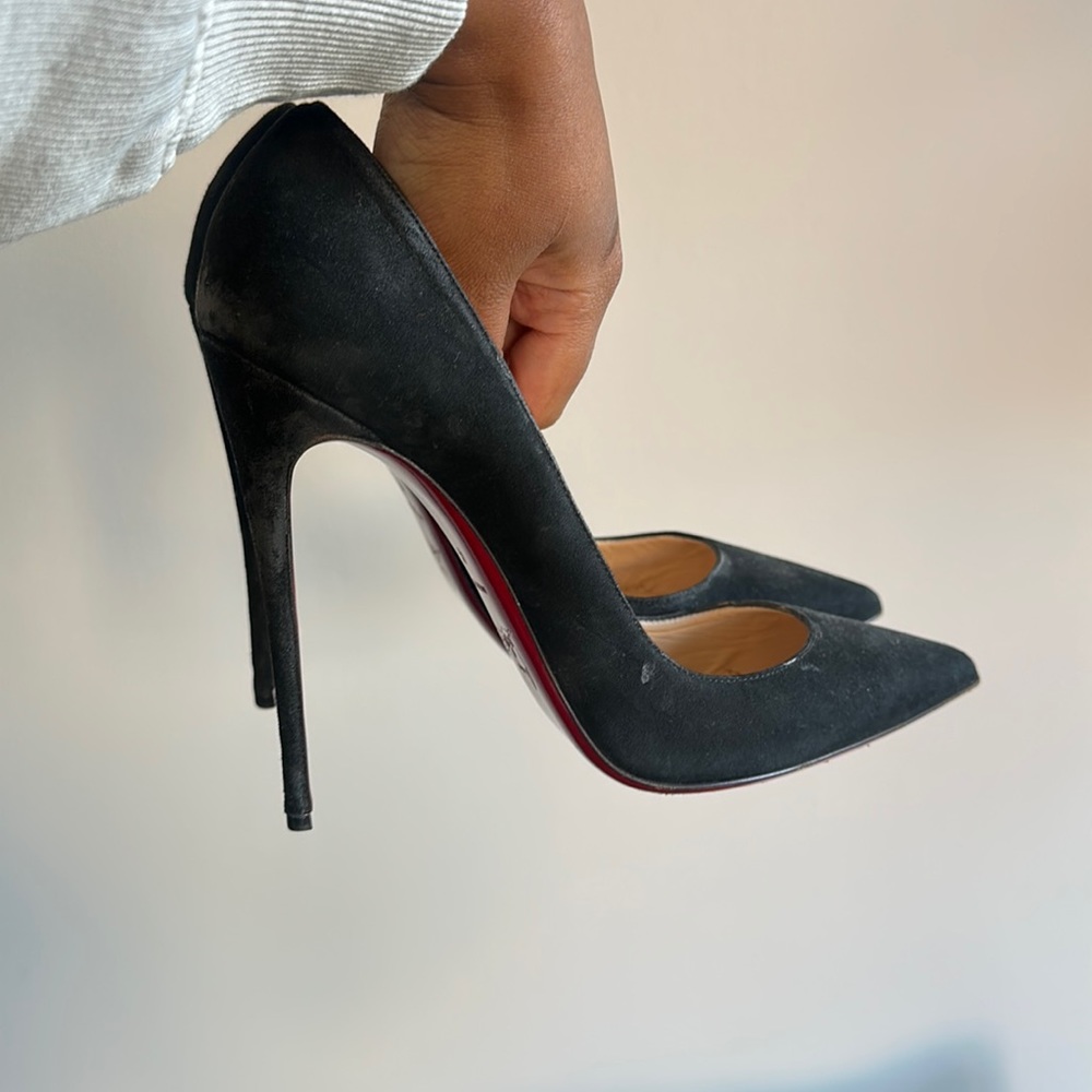 Black Suede So Kate’s - 120 MM Pumps